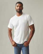 men's premium slub crew tee